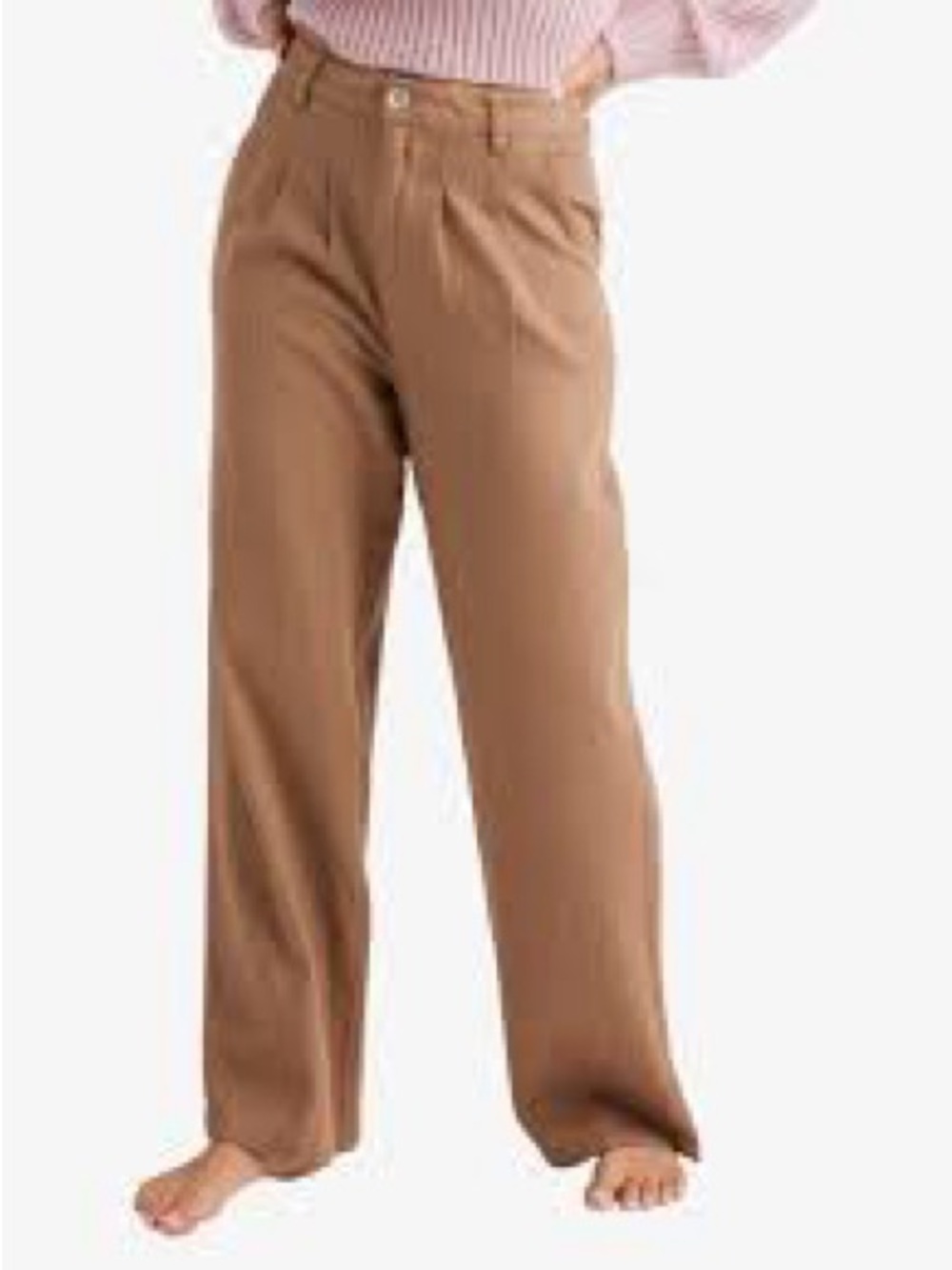 Mexx women Wide-Leg Chinos in Brown